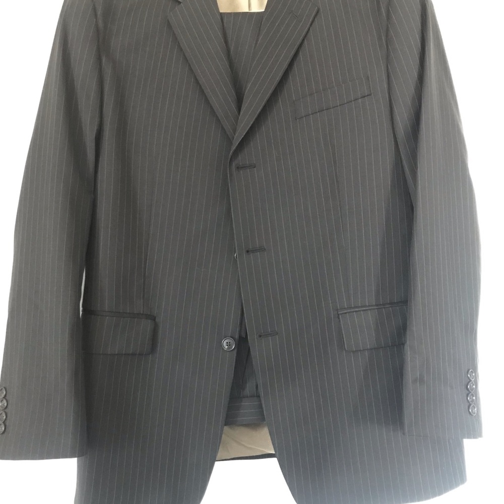 Calvin Klein Pinstriped Suit, excellent condition